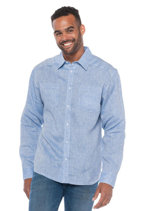 Napali | Men's Long Sleeve Linen Shirt