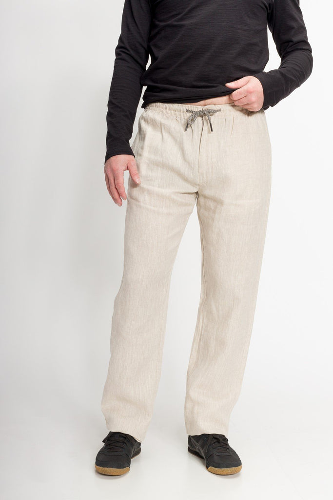 Carter  Men's Linen Pants – Ably Apparel Canada
