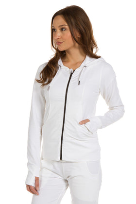 Sykooria Women's Zip Up Hoodie with Pockets and France