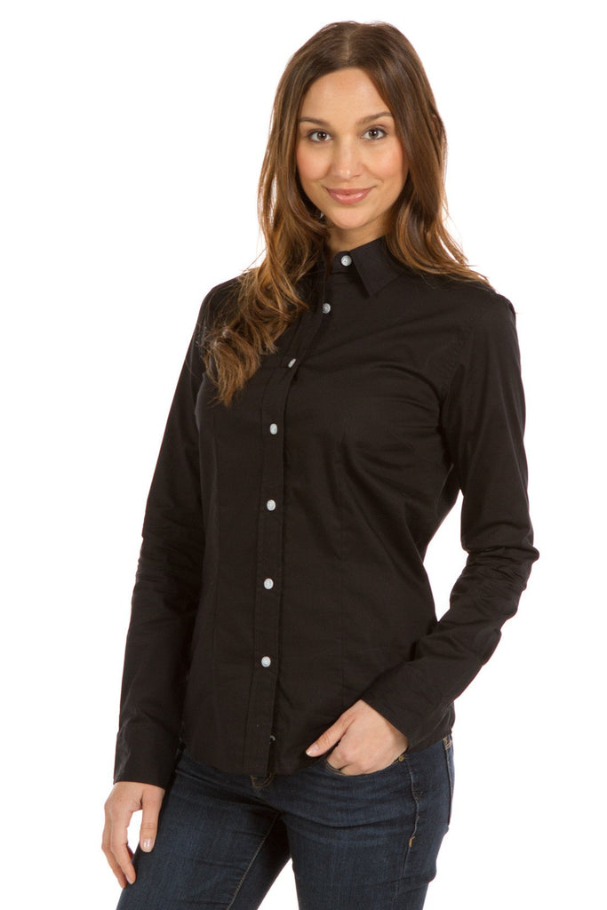 Iris | Women's Button Up Poplin Shirt