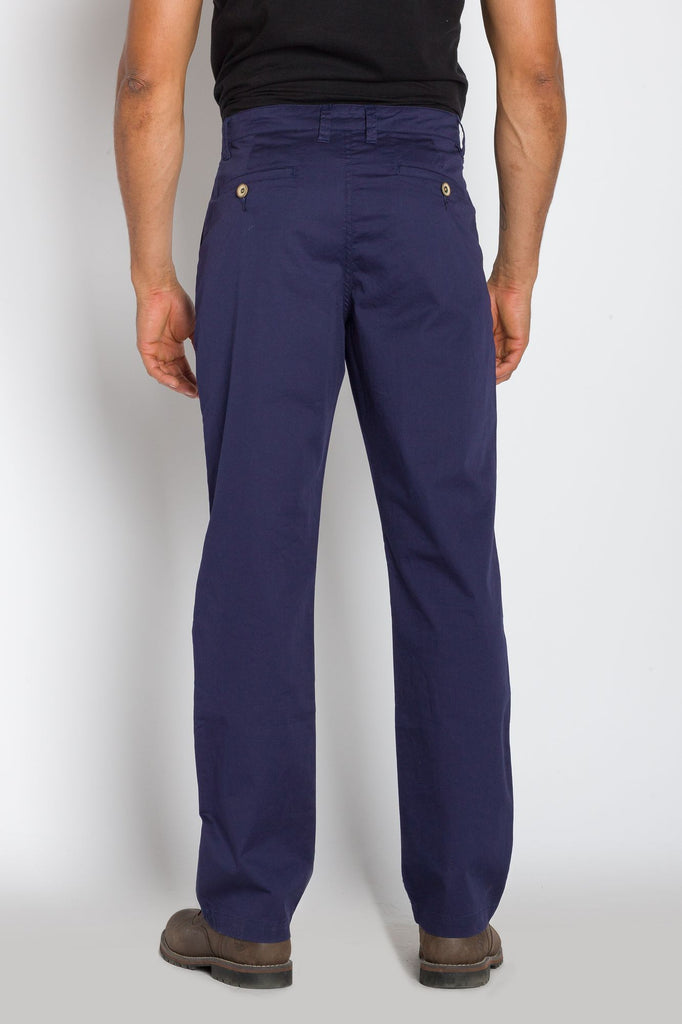 Organic Twill Pants - Steel Blue