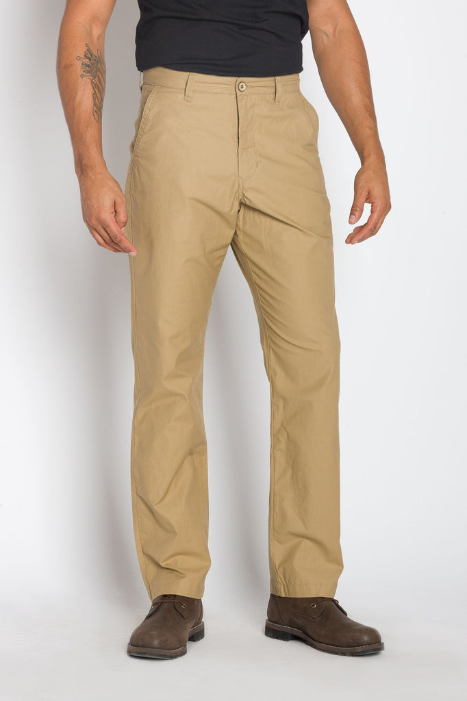 Ultra Slim Stretch Two Tone Tailored Pant - Toffee