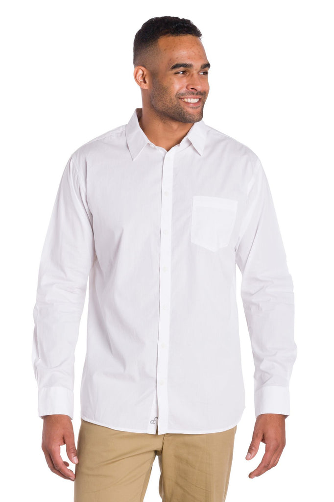 Journey | Men's Button Up Poplin Shirt