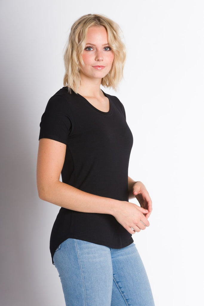 Cathalem Womens Basic T-Shirts Short Sleeve Tunic Tops - Womens